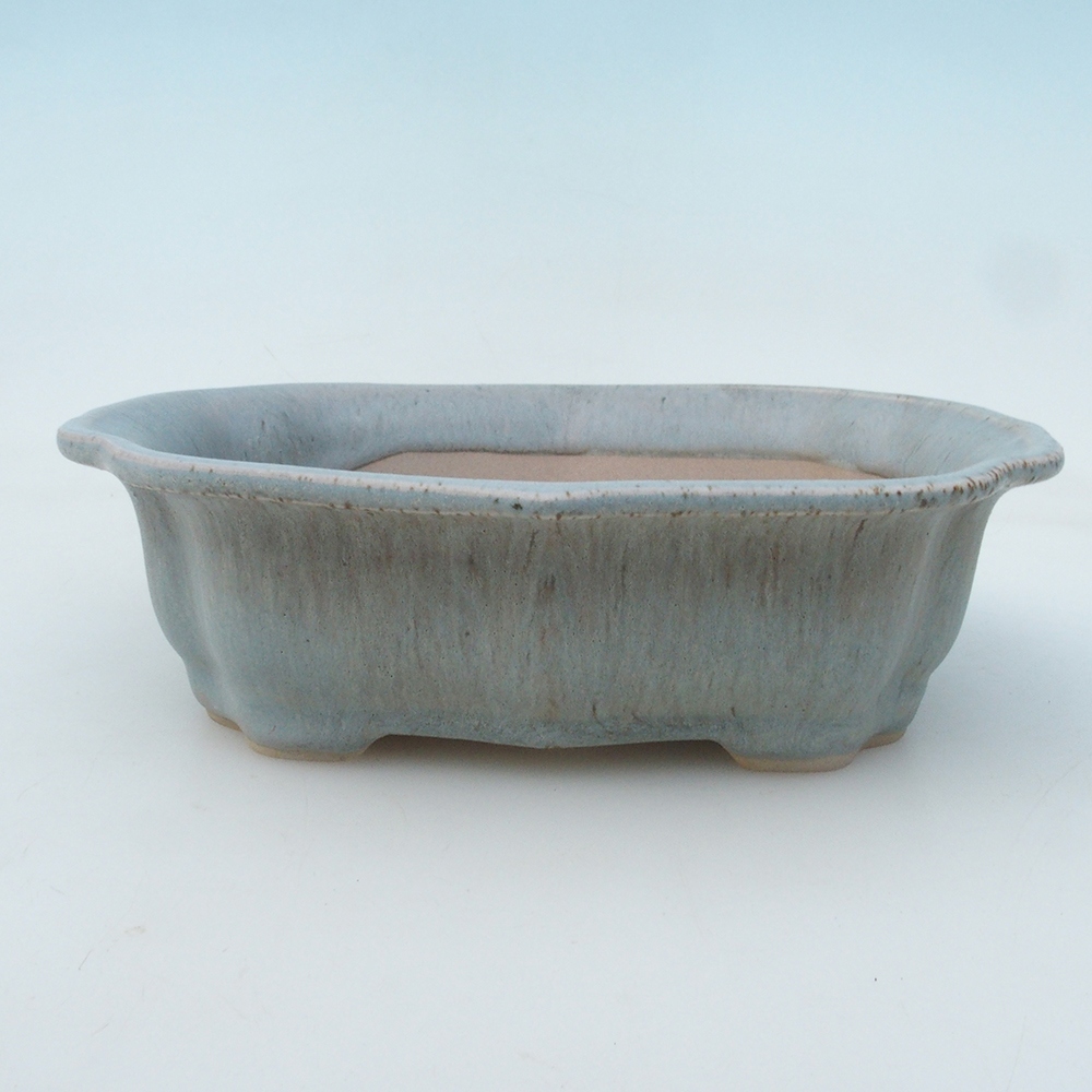 Bonsai bowl + spodek H01 - 12x9x5 cm