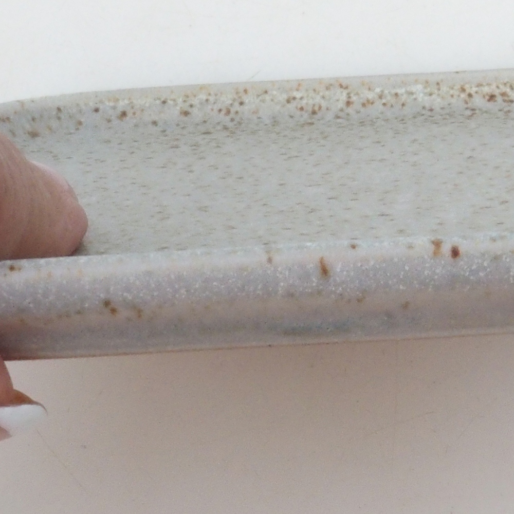 Miska ceramiczna H37 -14,5 x 13 x 1 cm - beżowa