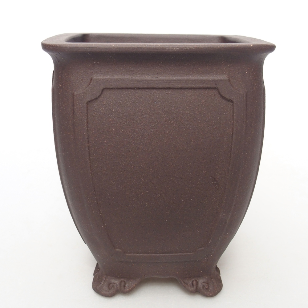 Miska 9 x 9 x 11 cm brązowa