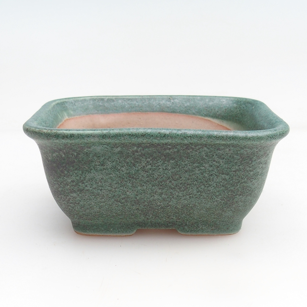 Miska do bonsai H38 - 12 x 10,5 x 5 cm - zielona
