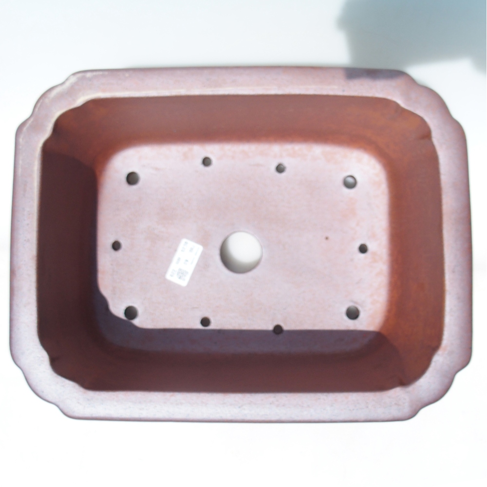 Miska 36 x 28 x 13,5 cm brązowa