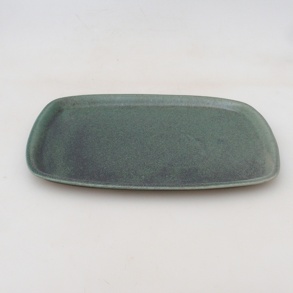 Ceramiczna podstawka H08 – 22,5 x 16 x 1 cm – zielona
