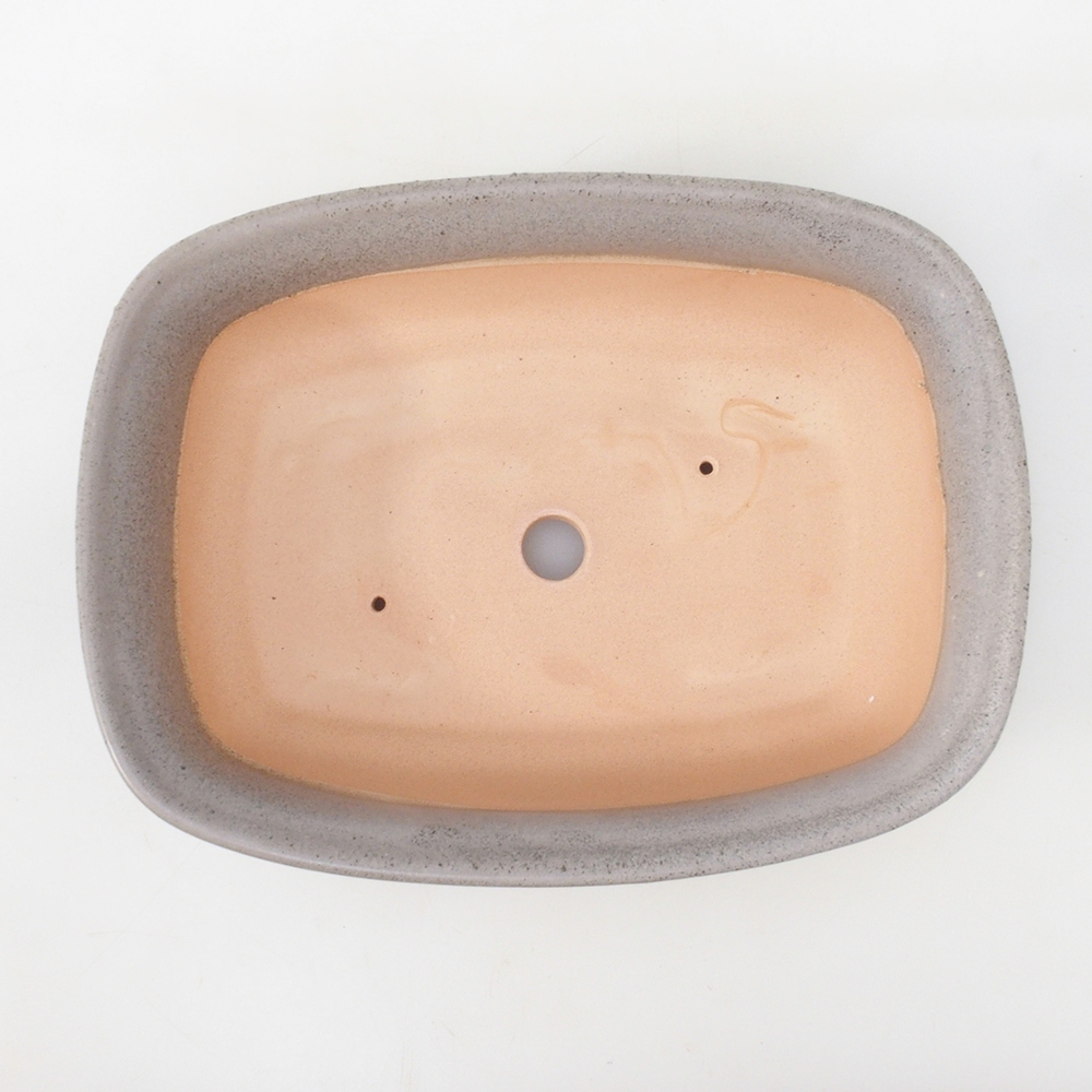 Bonsai bowl H09 - 30 x 23 x 7,5 cm. - beżowy