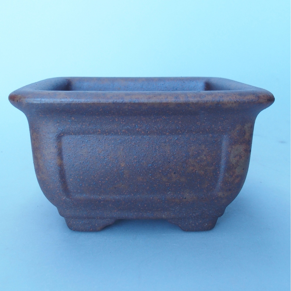 Miska 13,5 x 13,5 x 8 cm brązowa