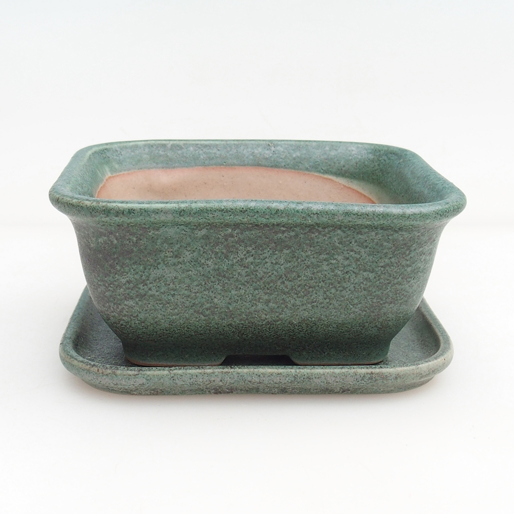 Miska bonsai + podstawka H38 - 12 x 10,5 x 5 cm.