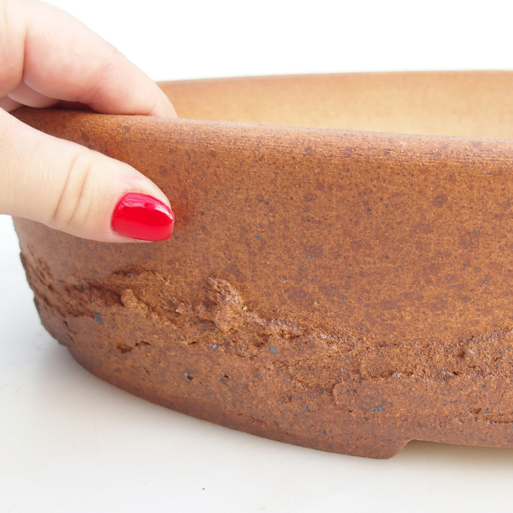 Misa do bonsai 38,5 x 31 x 8,5 cm, kolor brązowy