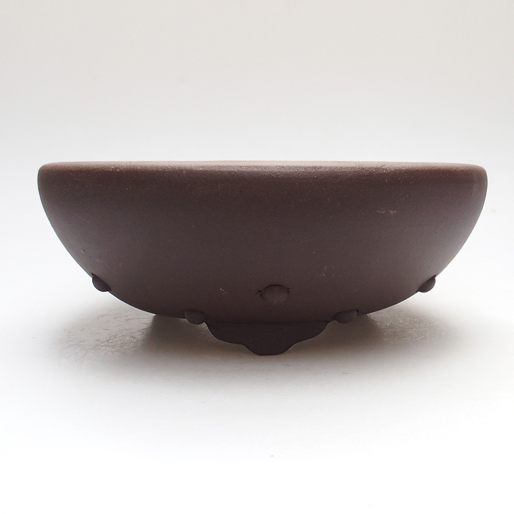 Miska 22 x 22 x 8,5 cm brązowa