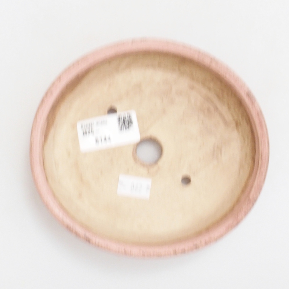 Ceramiczna miska do bonsai 15 x 13,5 x 3,5 cm, kolor różowy