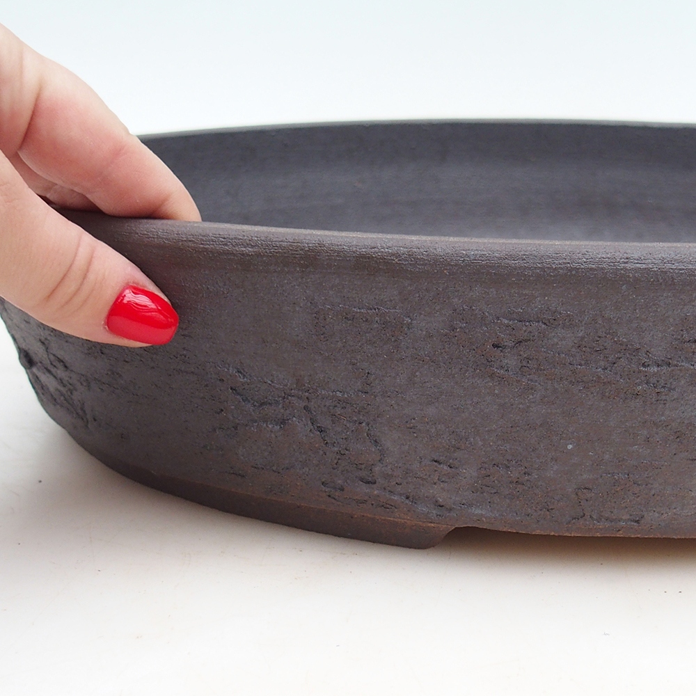 Misa do bonsai 38,5 x 30,5 x 7,5 cm, kolor brązowy