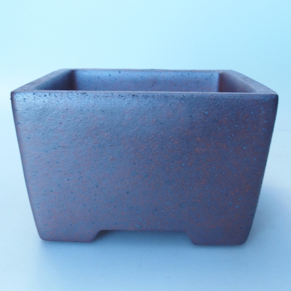 Miska 13 x 13 x 8 cm brązowa
