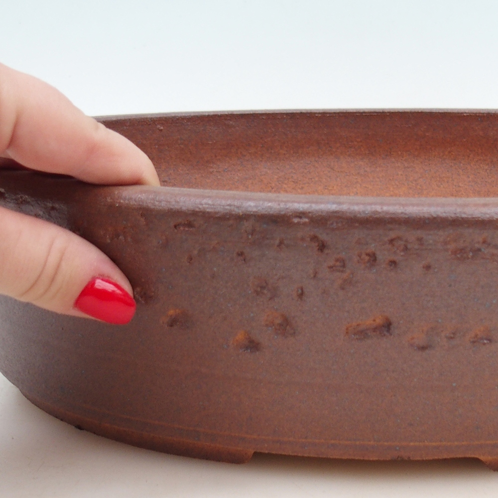Misa do bonsai 33 x 26 x 9 cm, kolor brązowy