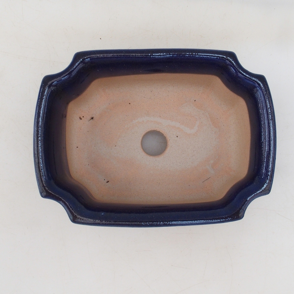 Ceramiczna bowl H01 - 11,5 x 8 x 0,5 cm - brązowy
