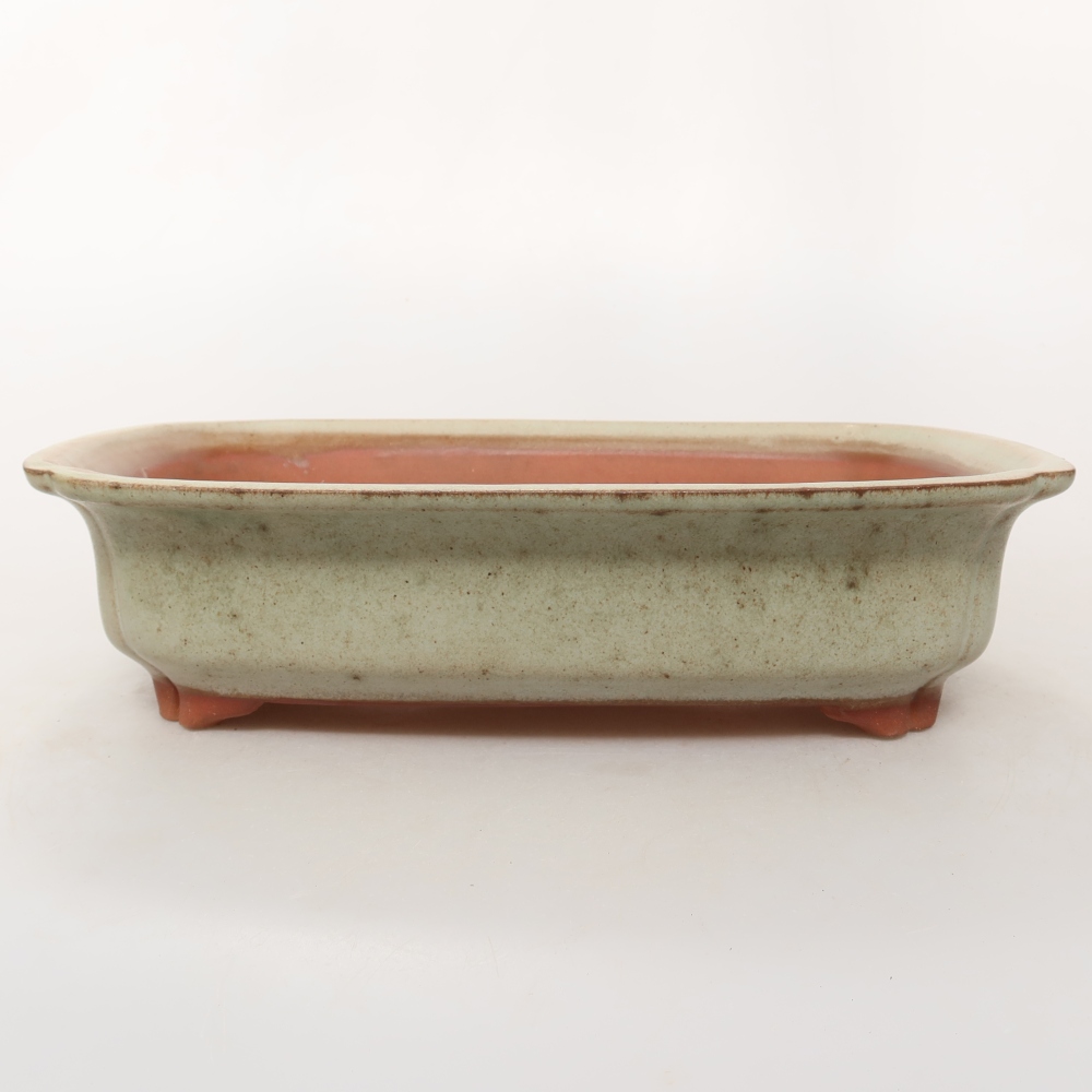 Miska ceramiczna  24,5 x 17,5 x 6 cm, kolor beżowy
