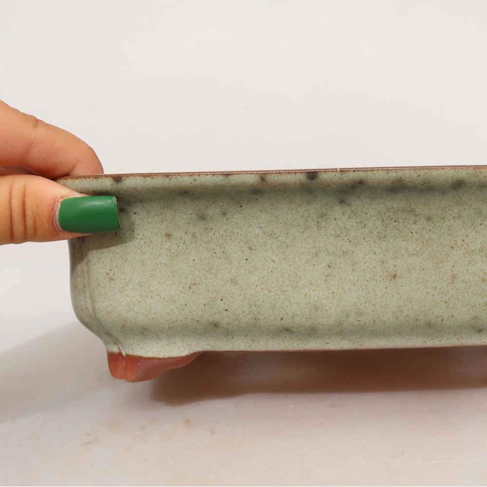 Ceramiczna miska  24 x 17 x 6 cm, kolor beżowy