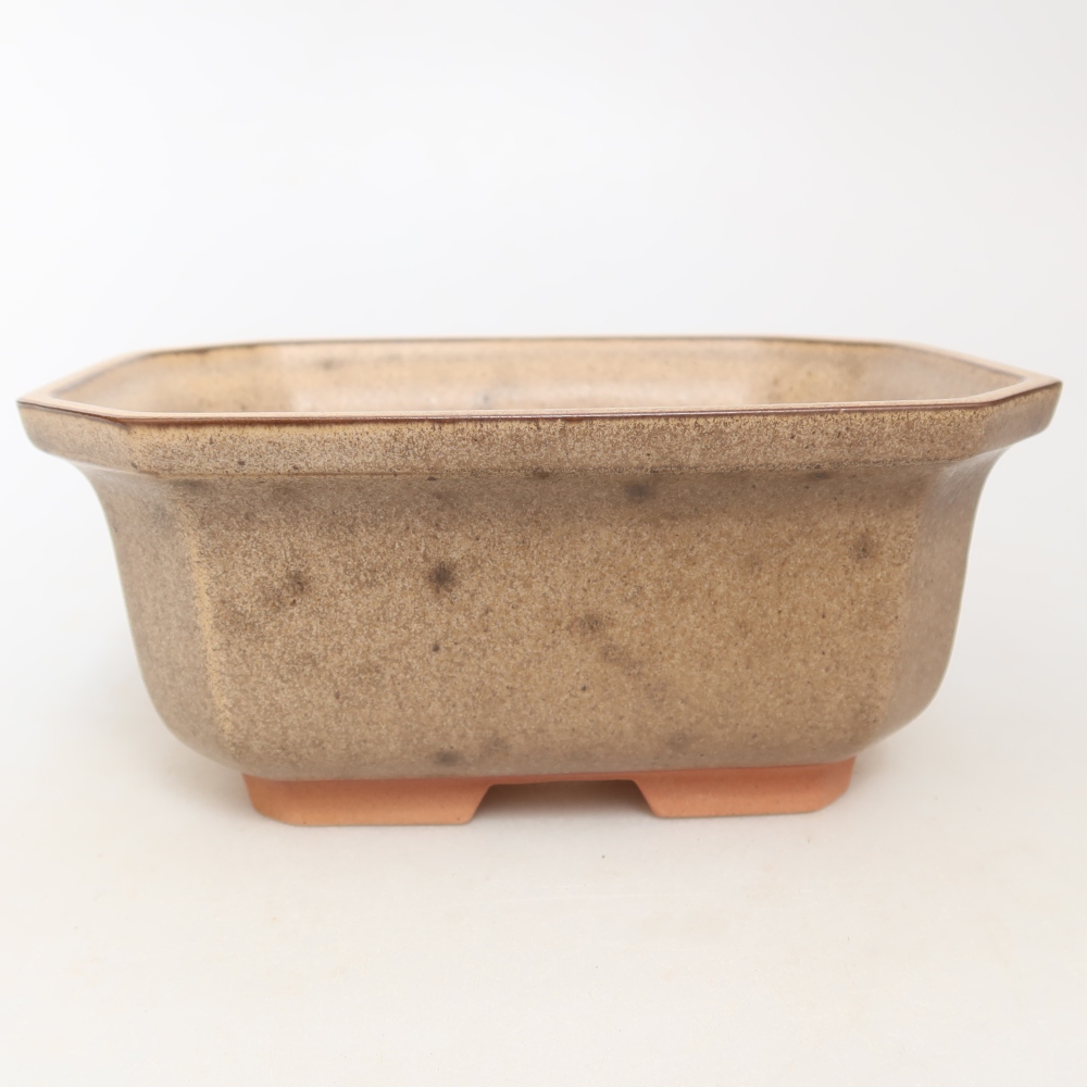 Miska ceramiczna  15 x 12 x 7 cm, kolor beżowy