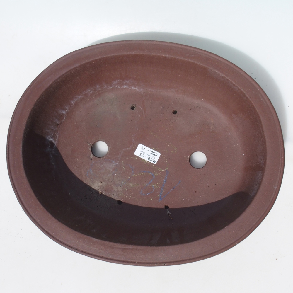 Misa do bonsai 41,5 x 33,5 x 10 cm brzoza brązowa