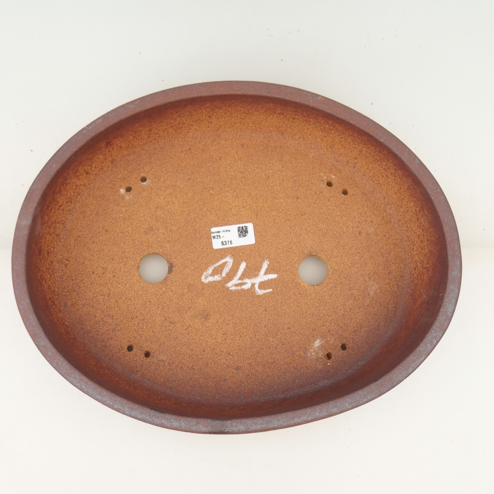 Misa do bonsai 38,5 x 30 x 8,5 cm, kolor metaliczny