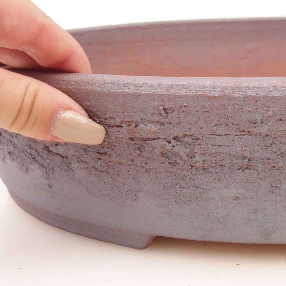 Misa do bonsai 32 x 24 x 8 cm, kolor metaliczny