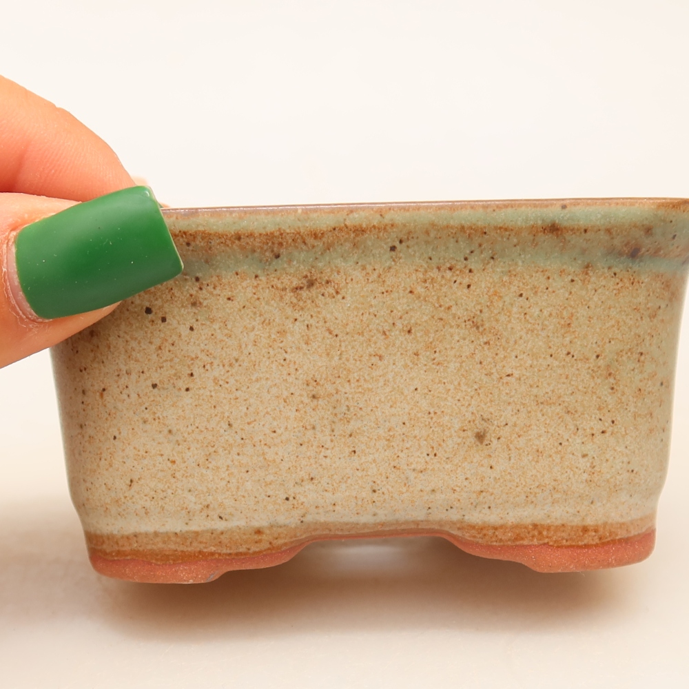 Ceramiczna miska  9 x 6,5 x 4,5 cm, kolor beżowy