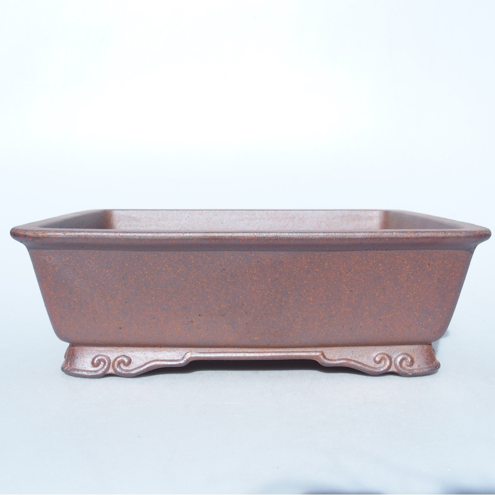 Miska 21 x 17 x 7 cm brązowa