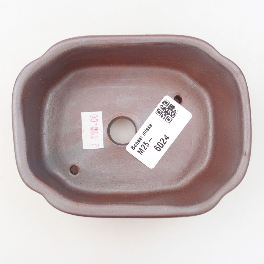 Ceramiczna miska bonsai 12 x 9 x 4,5 cm, kolor metaliczny