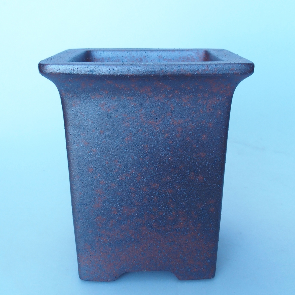 Miska 11,5 x 11,5 x 13 cm brązowa
