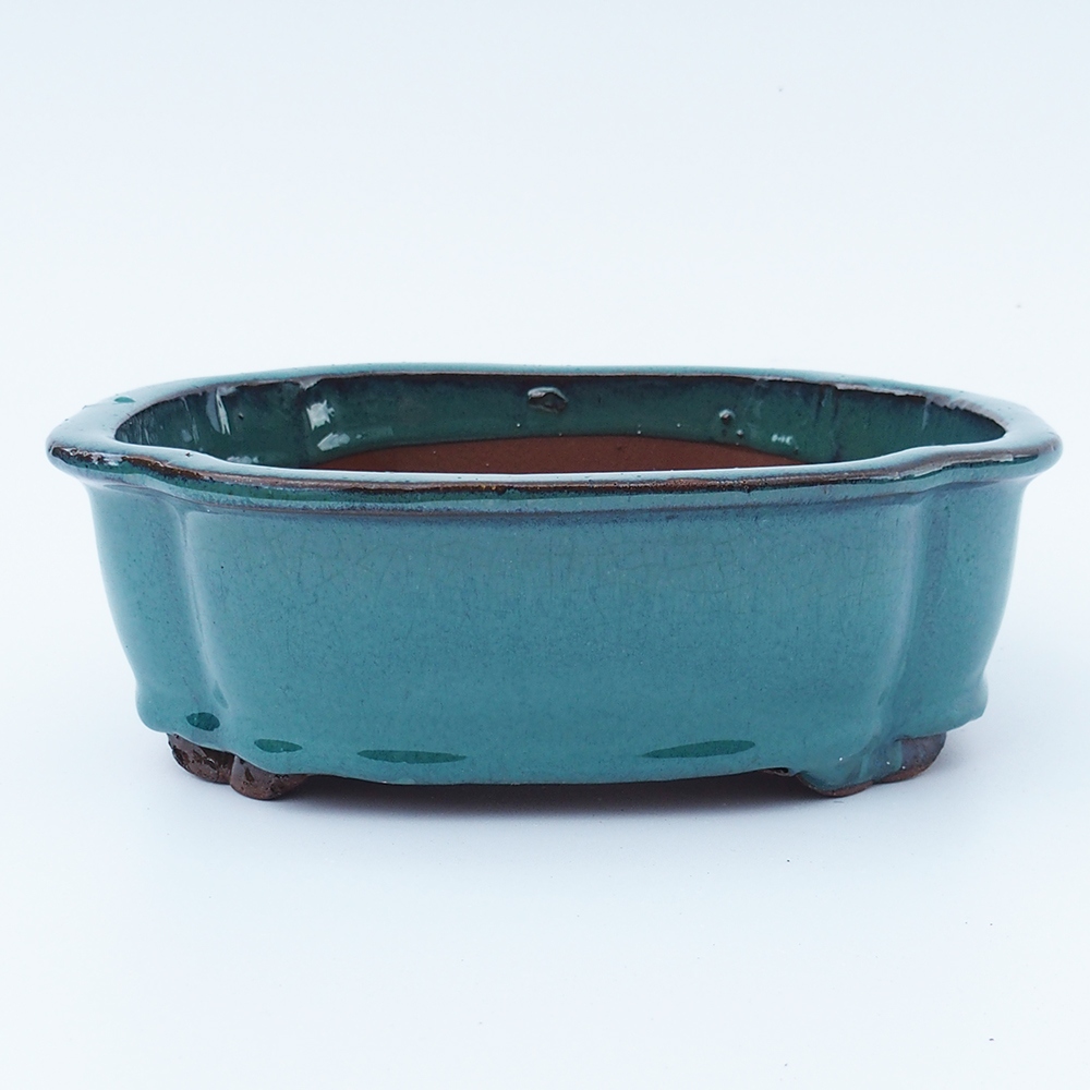 Miska 20 x 16 x 6,5 cm zielono-niebieska