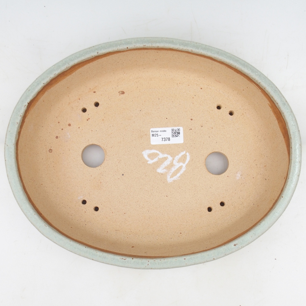 Misa do bonsai 32,5 x 25,5 x 7,5 cm, kolor zielony