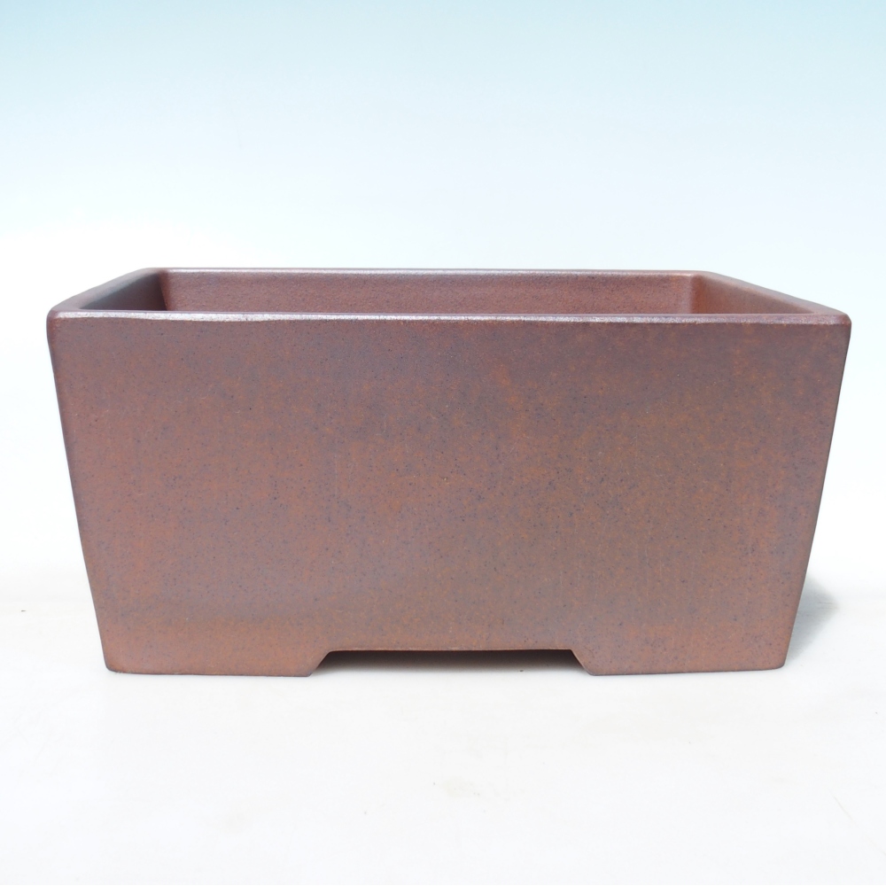 Miska 27 x 18 x 13 cm brązowa