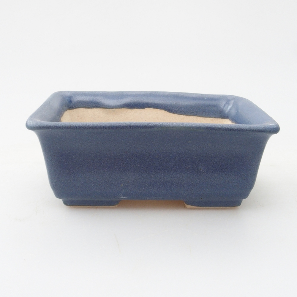 Mini miska bonsai 8 x 6 x 3 cm, kolor niebieski