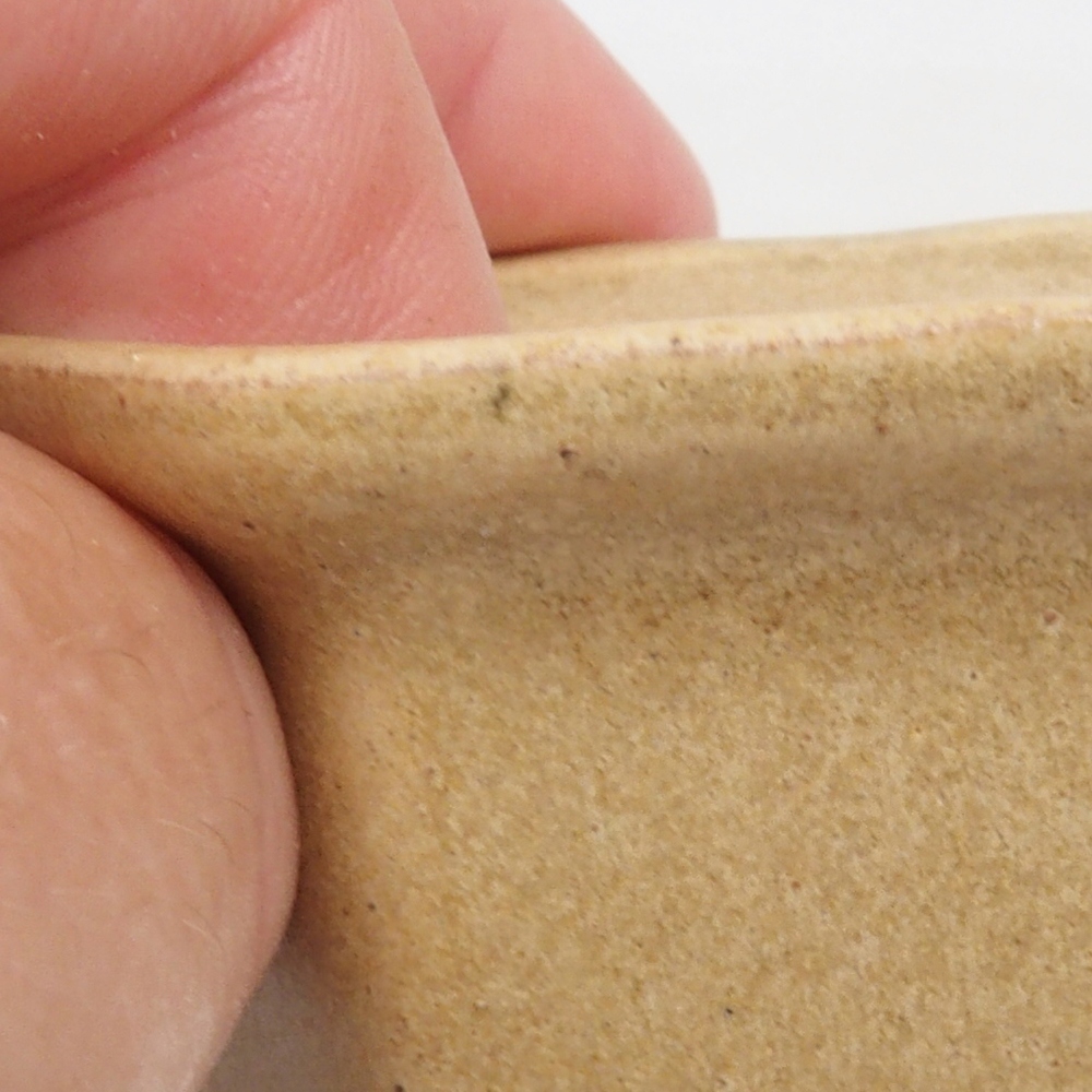 Mini miska bonsai 7 x 7 x 5 cm, kolor brązowy