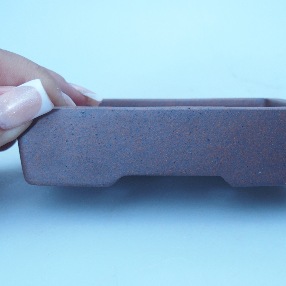 Miska 11 x 8 x 2,5 cm brązowa