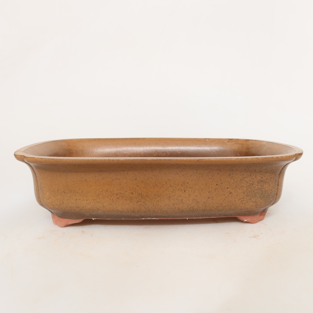 Ceramiczna miska  24 x 17 x 6 cm, kolor brązowy