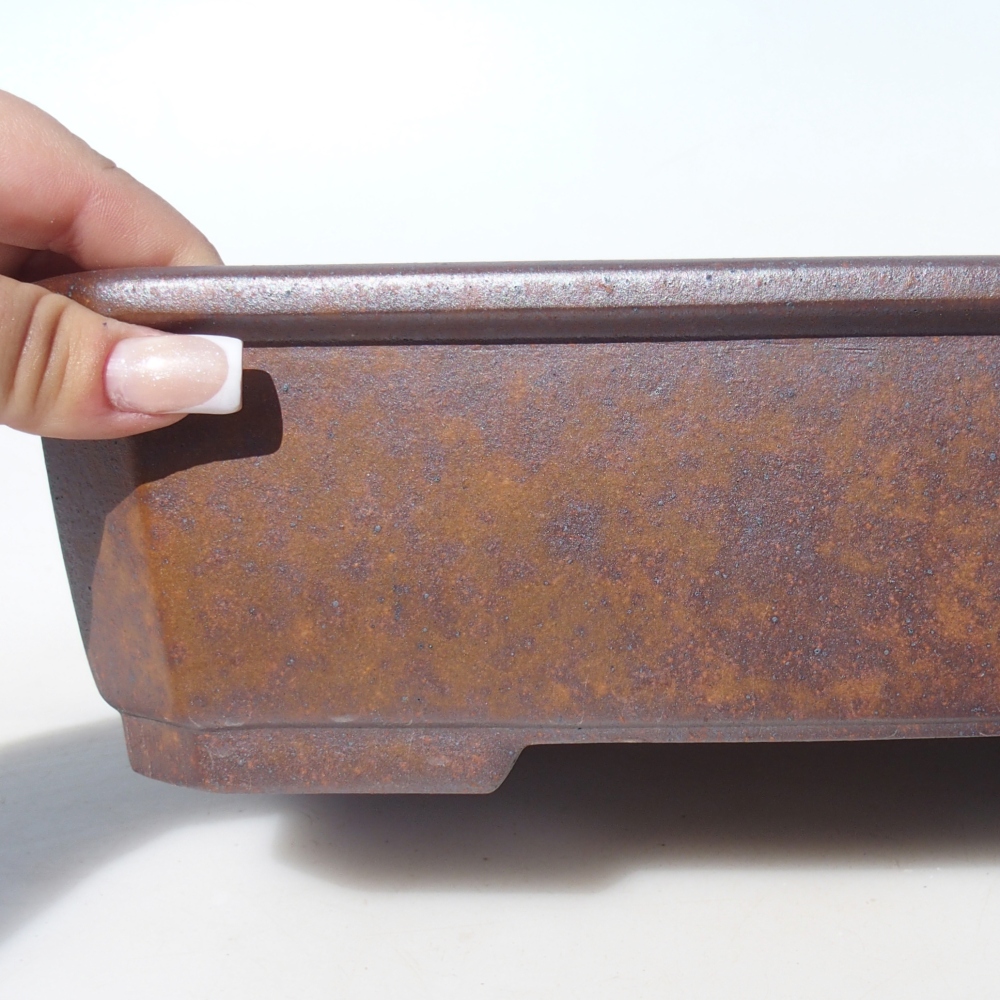 Miska 27 x 19,5 x 8 cm brązowa
