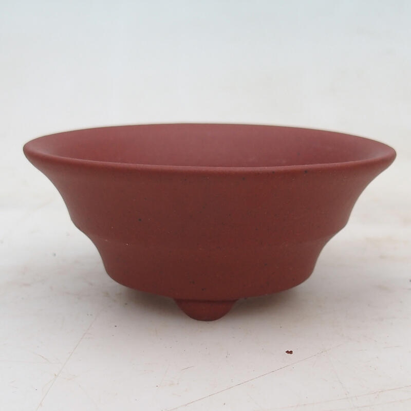 Miska Bonsai 10,5 x 10,5 x 4,5 cm, kolor ceglasty