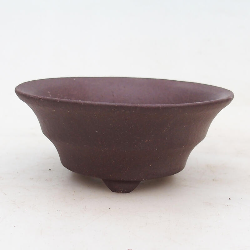 Miska Bonsai 10,5 x 10,5 x 4,5 cm, kolor brązowy