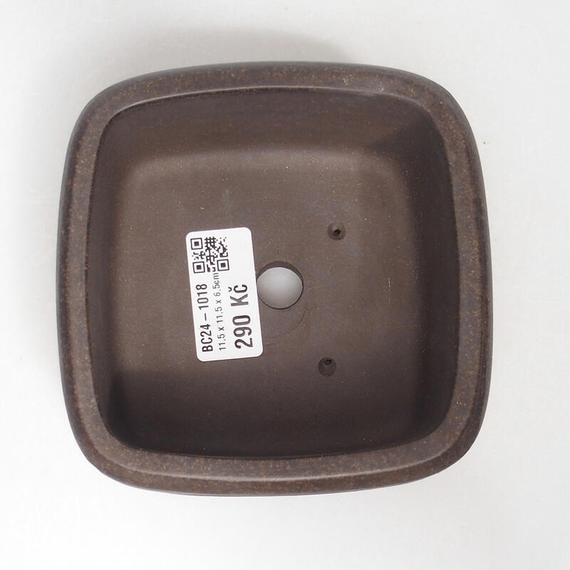 Miska Bonsai 11,5 x 11,5 x 6,5 cm, kolor brązowa ochra