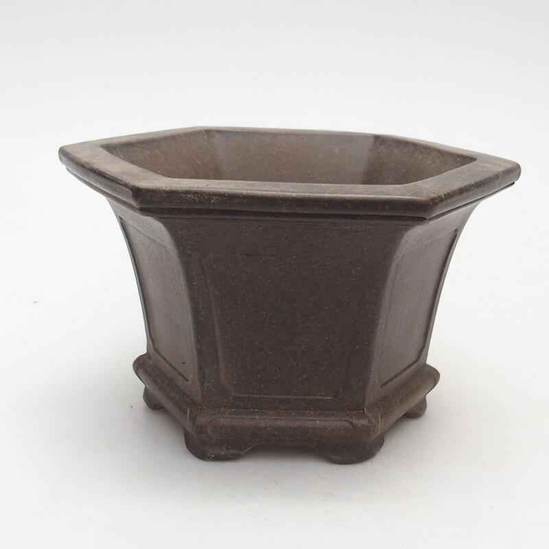 Miska Bonsai 13,5 x 12 x 8 cm, kolor brązowa ochra