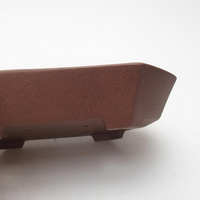Miska Bonsai 14 x 10 x 3 cm, kolor brązowy