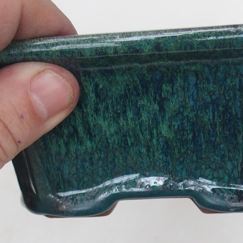 Miska Bonsai 14 x 12 x 6 x cm, kolor zielony