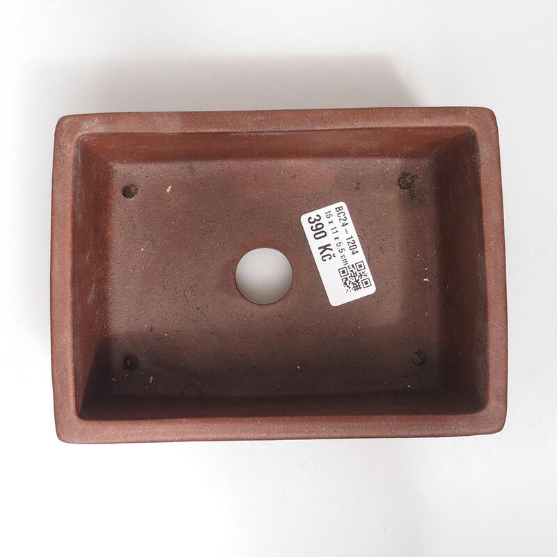 Miska Bonsai 15,5 x 11,5 x 6,5 cm, kolor brązowy