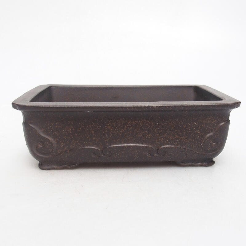 Miska Bonsai 15 x 10 x 4,5 cm, kolor brązowa ochra