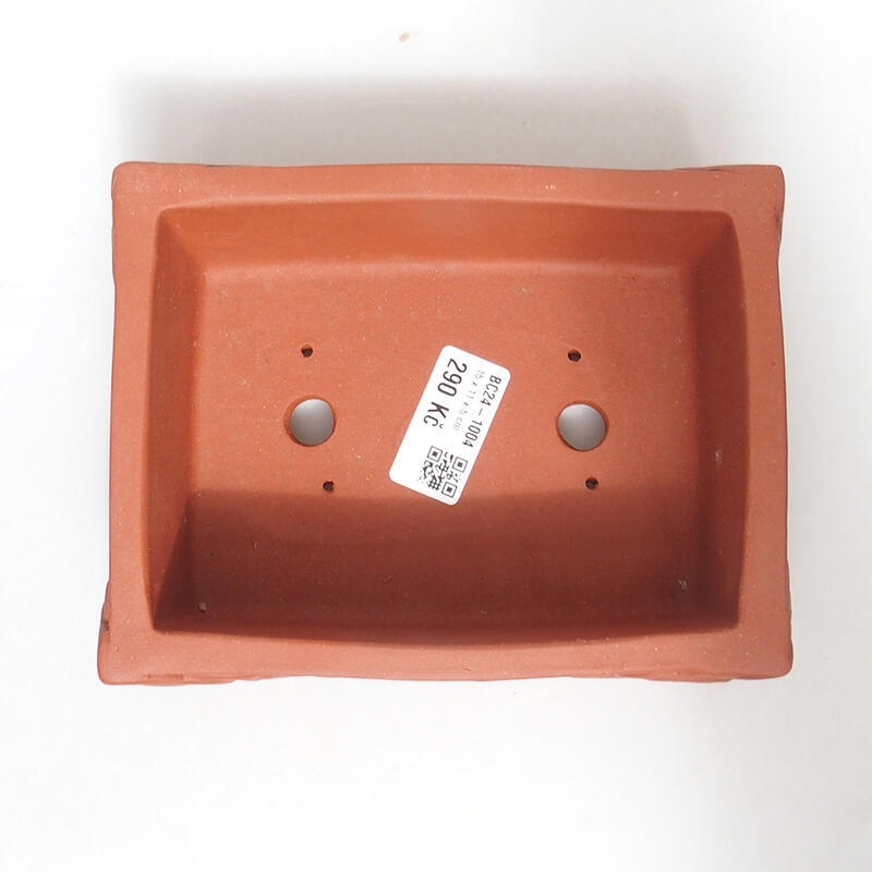 Miska Bonsai 16 x 12 x 7 cm, kolor ceglasty