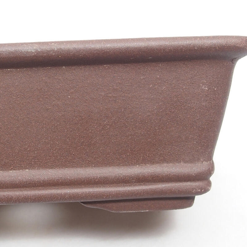 Miska Bonsai 17,5 x 12,5 x 6 cm, kolor brązowy