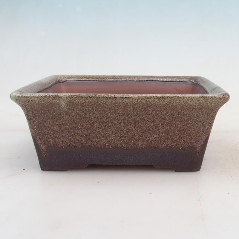 Miska Bonsai 17 x 15 x 6,5 cm, kolor bordowy