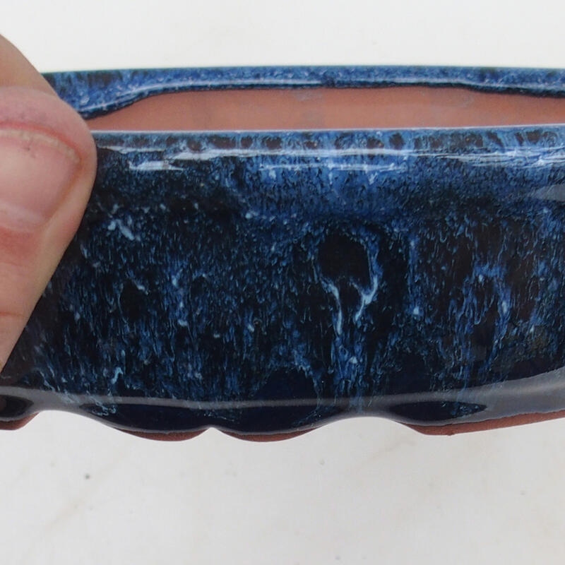 Miska Bonsai 18,5 x 15 x 4,5 cm, kolor niebieski