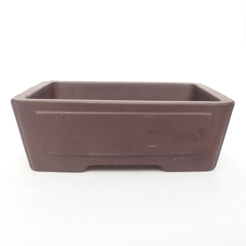 Miska Bonsai 19,5 x 14,5 x 6,5 cm, kolor brązowy