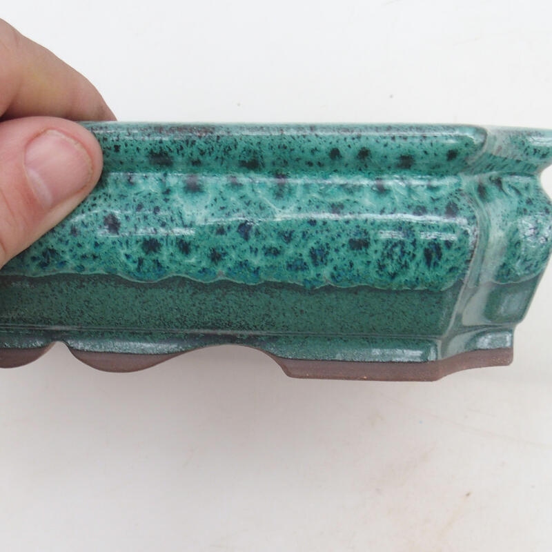 Miska Bonsai 21 x 16 x 5 cm, kolor zielony