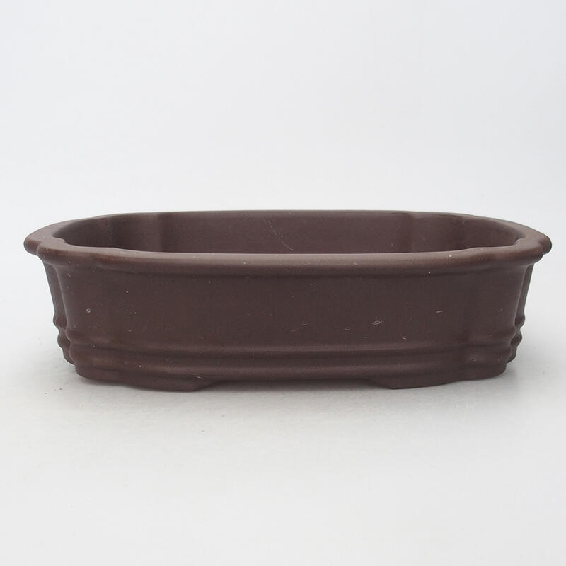 Miska Bonsai 25,5 x 20 x 6 cm, kolor brązowy