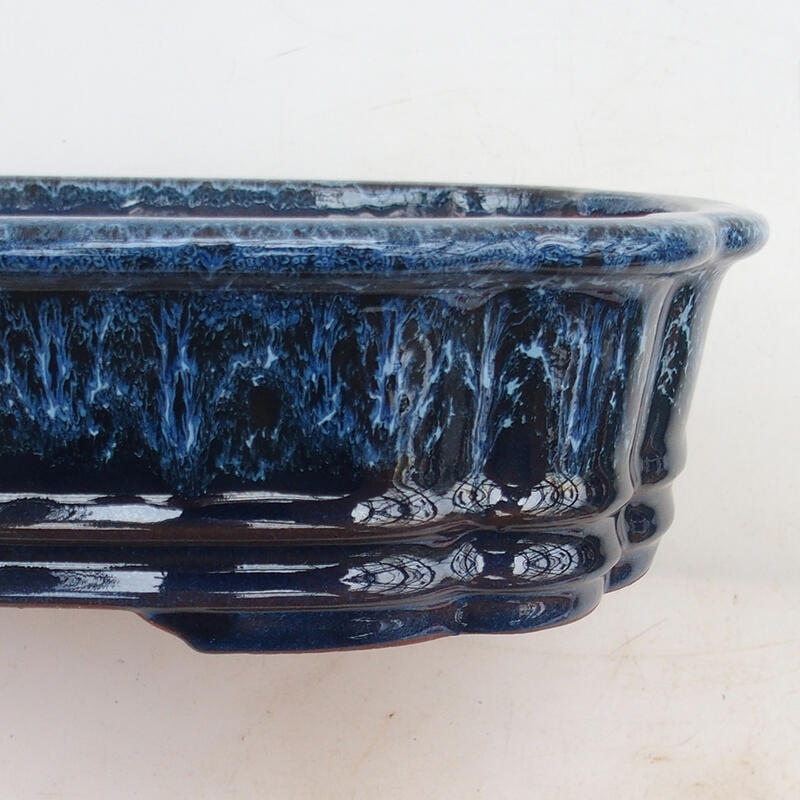 Miska Bonsai 27 x 21 x 6,5 cm, kolor niebieski